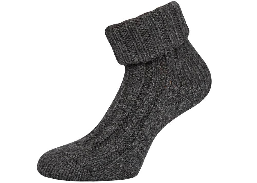 KB Socken Alpakasocken mit Umschlag dickgestrickt - 2 Paar Online Outlet