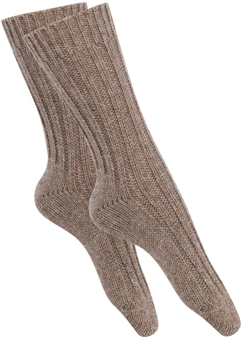 KB Socken Alpakasocken dick gestrickt - 2 Paar Sonderangebote