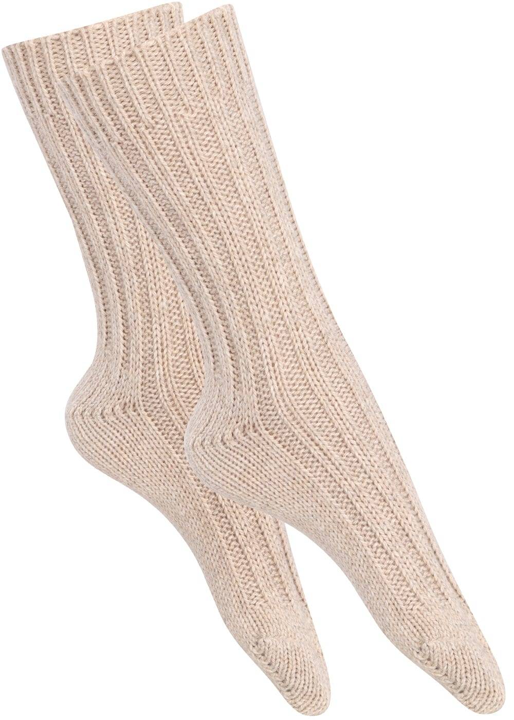 KB Socken Alpakasocken dick gestrickt - 2 Paar Sonderangebote