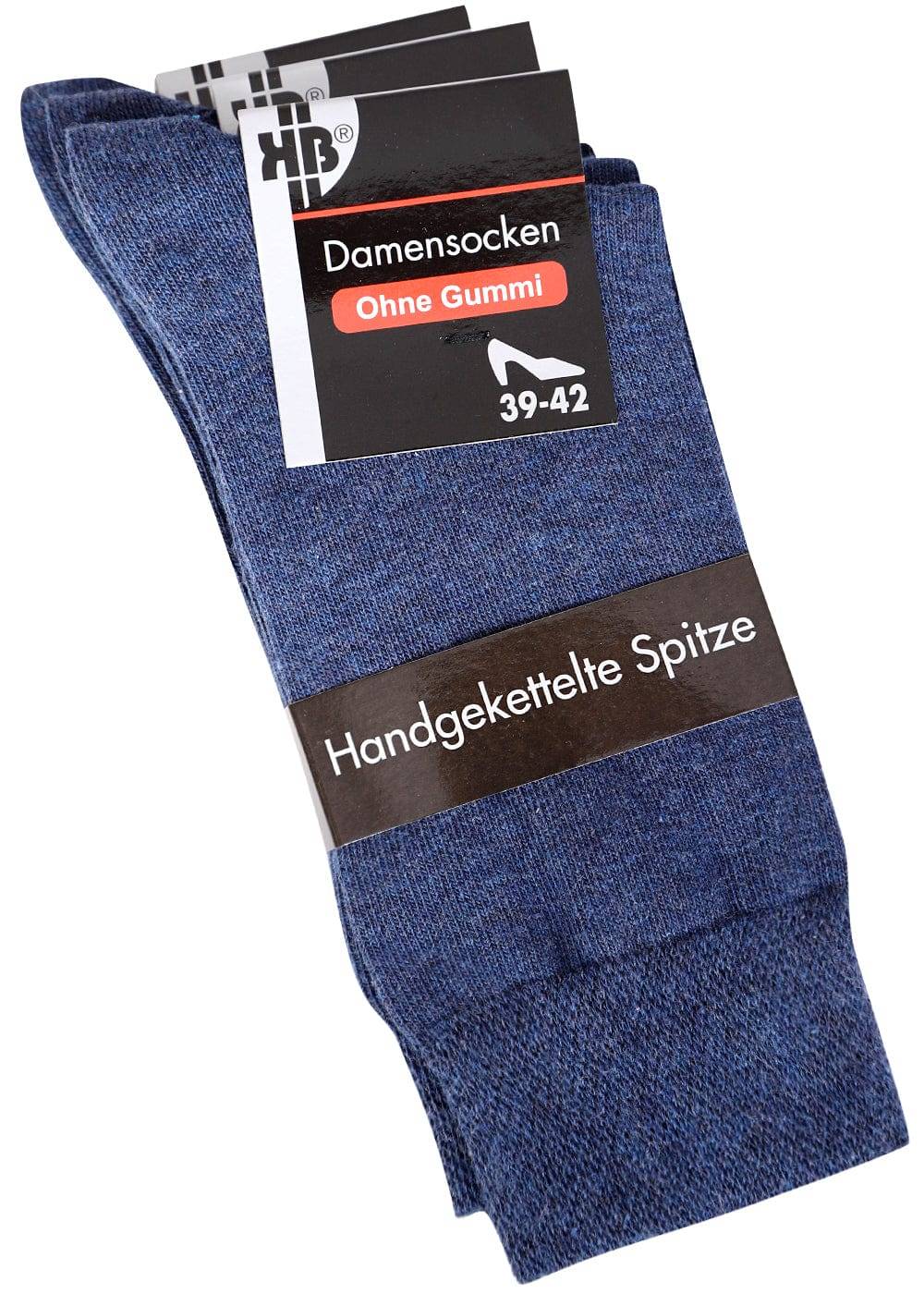 KB Socken Blaue Damensocken - 6 Paar Auslauf