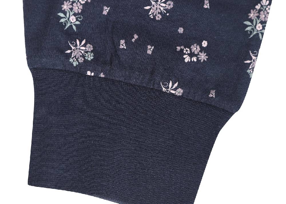 KB Socken Damen Schlafanzug lang dunkelblau - 100% Baumwolle Black Friday