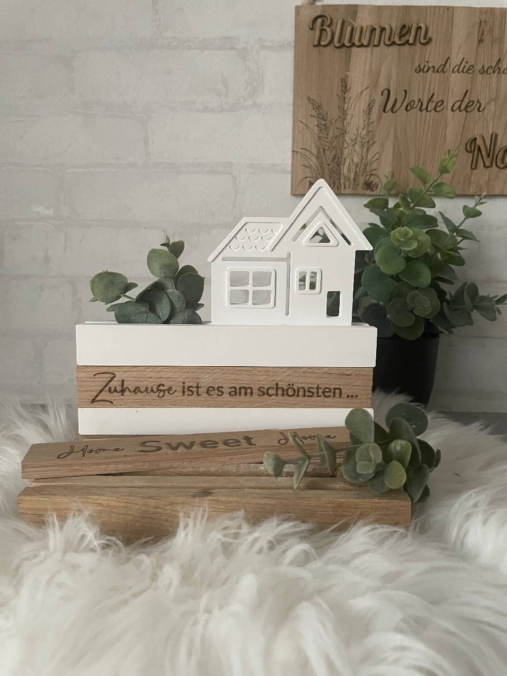 KB Socken Keraflott Einschieber mit Klötzchen – Variante, Sockelleiste für Einschieber , Wohndeko, Deko Aesthetic, Geschenke, Häuserloop, Herz, Haus Rabatt