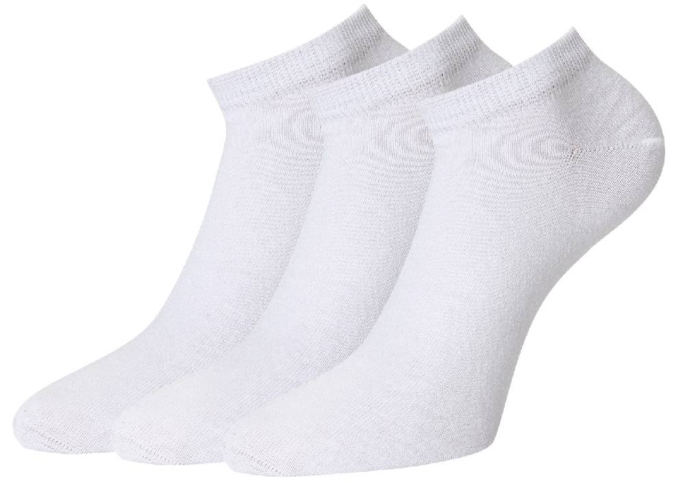 KB Socken Damen Sneakersocken weiß - 8 Paar Osterangebot
