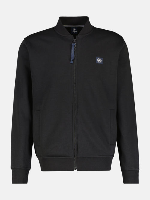 Lerros Sweatjacke mit Collegekragen Lagerräumung