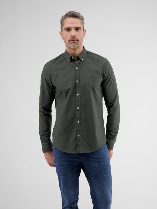 Lerros Oxfordhemd mit Stretchanteil und Button-down-Kragen Exklusive Angebote
