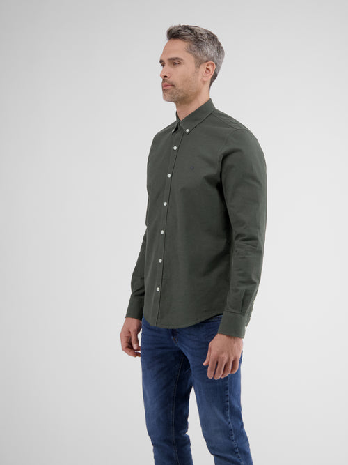 Lerros Oxfordhemd mit Stretchanteil und Button-down-Kragen Exklusive Angebote