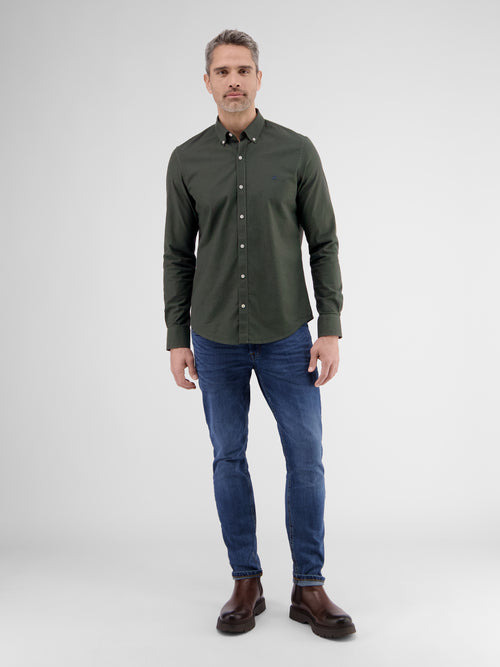 Lerros Oxfordhemd mit Stretchanteil und Button-down-Kragen Exklusive Angebote