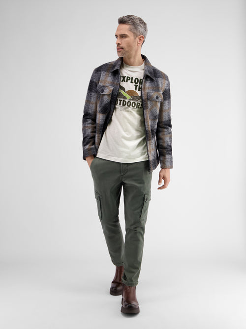 Lerros T-Shirt mit Outdoor-Brustprint Kostenlose Rückgabe