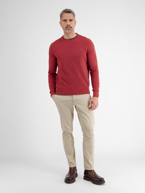 Lerros Leichter Strickpullover mit schmaler Rippstuktur JETZT KAUFEN