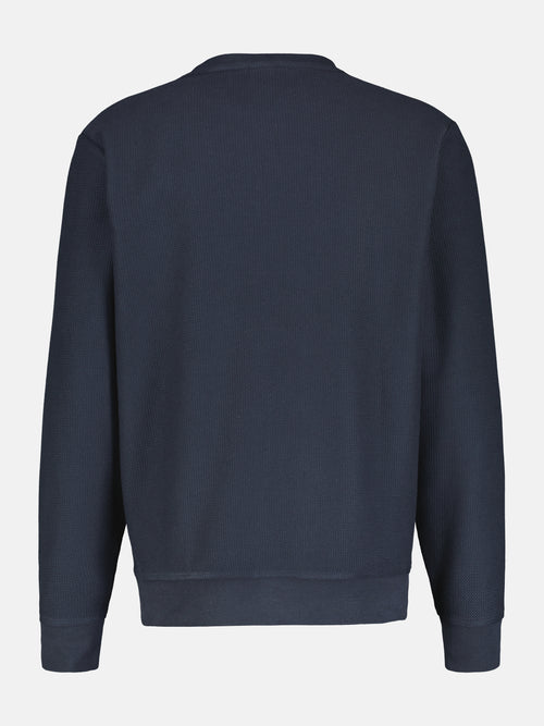 Lerros Herren Sweatshirt in weicher, vorgewaschener Strukturqualität Bis zu 65% Rabatt
