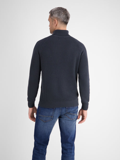 Lerros Stilvoller Rollkragenpullover in Strukturstrickqualität 50% Rabatt für begrenzte Zeit