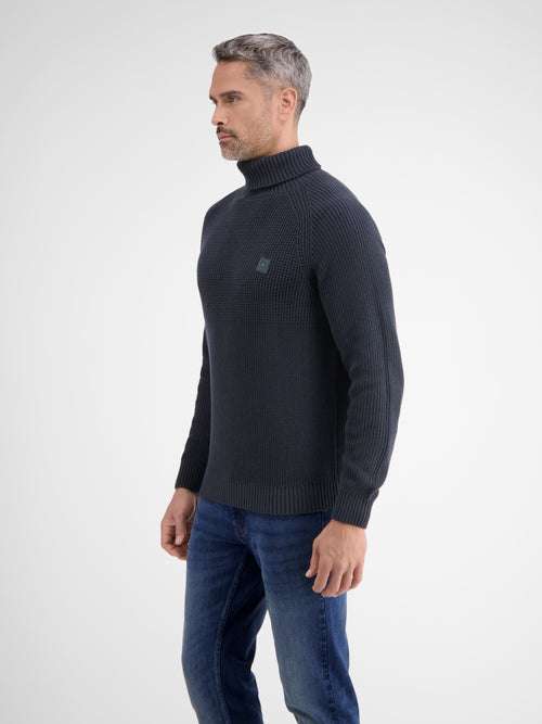 Lerros Stilvoller Rollkragenpullover in Strukturstrickqualität 50% Rabatt für begrenzte Zeit
