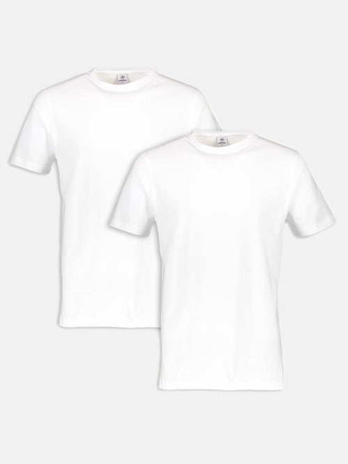 Lerros Doppelpack T-Shirt für Herren, Rundhals in Premium Baumwollqualität Begrenztes Angebot