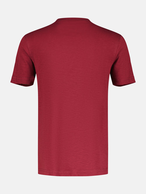 Lerros T-Shirt, unifarben mit Brustprint Vatertagsangebot