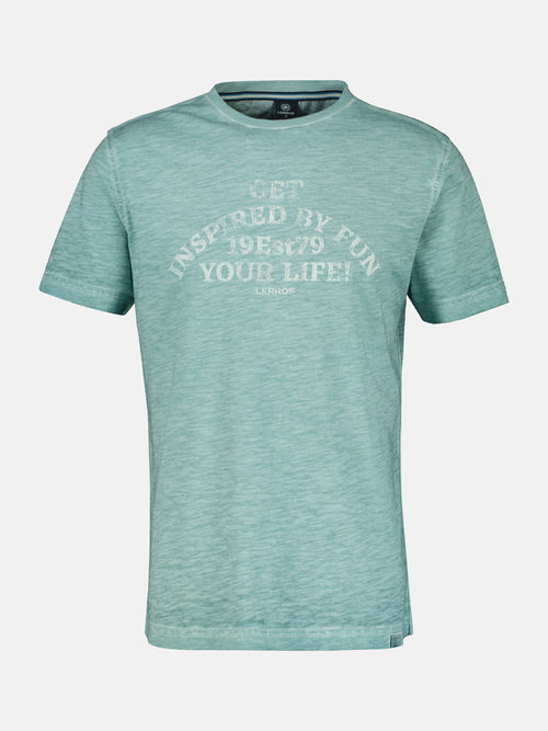 Lerros Herren T-Shirt mit Brustprint VIP-Rabatte