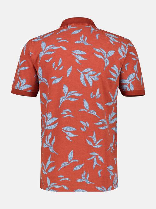 Lerros Poloshirt mit floralem Druck und abgesetzen Details Begrenzte Freigabe