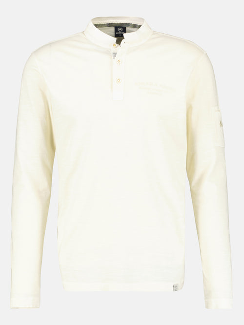 Lerros Longsleeve mit Serafinokragen Letzter Tag
