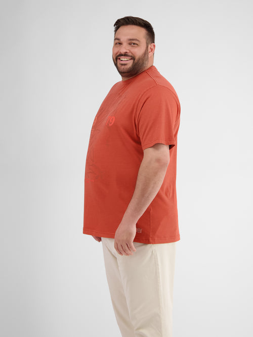 Lerros Herren-T-Shirt mit Brust-Print Bis zu 65% Rabatt