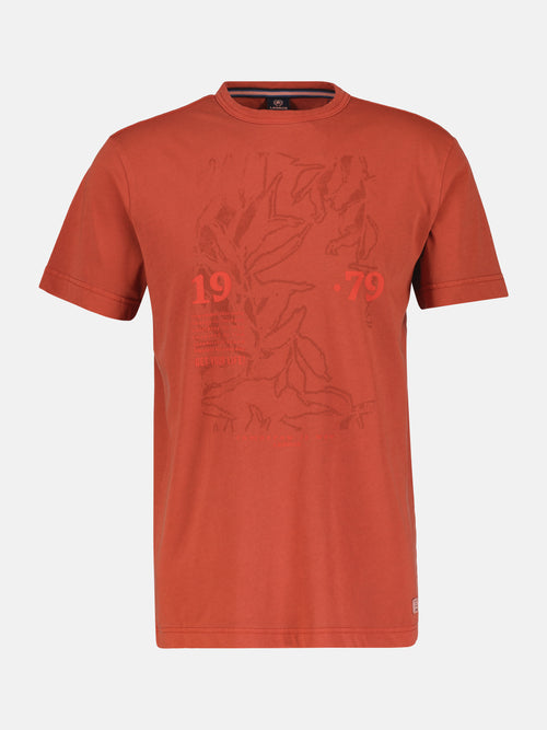 Lerros Herren-T-Shirt mit Brust-Print Bis zu 65% Rabatt