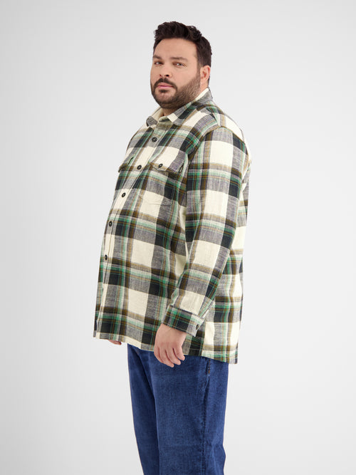 Lerros Karierte Hemdjacke Nur für heute