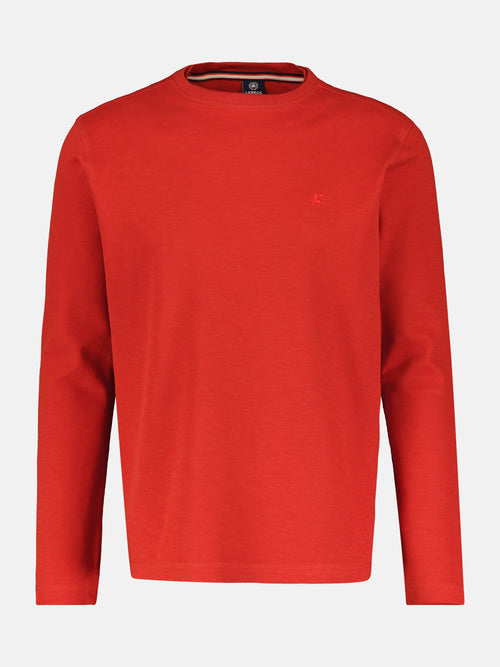 Lerros Longsleeve. Structure Super Rabatt
