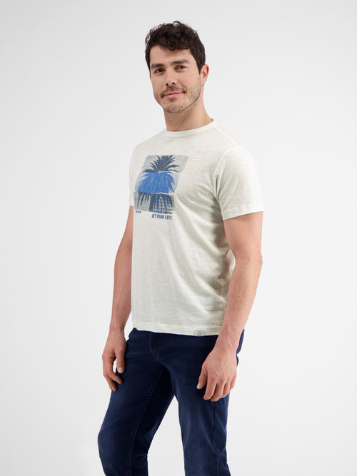 Lerros Rundhals T-Shirt mit Fotoprint Black Friday Preise