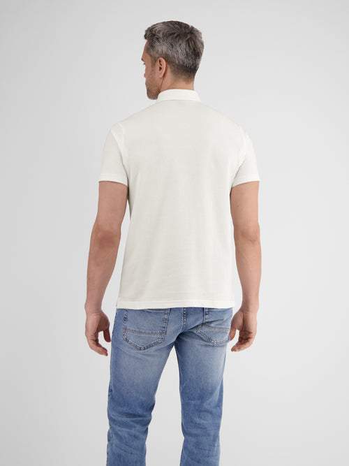 Lerros Herren Poloshirt in sportiver Waffelpiquéqualität Im Verkauf