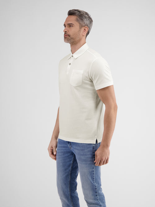 Lerros Herren Poloshirt in sportiver Waffelpiquéqualität Im Verkauf