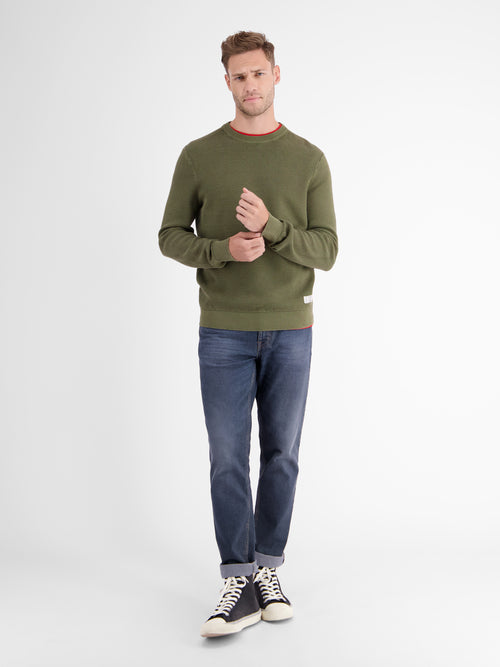 Lerros Strickpullover, O-Neck Versandkostenfrei