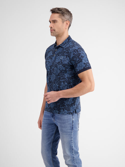Lerros Herren Poloshirt, floral bedruckt Begrenztes Angebot