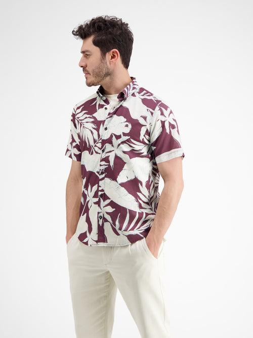 Lerros Halbarmhemd mit floralem Print Valentinstagsangebot