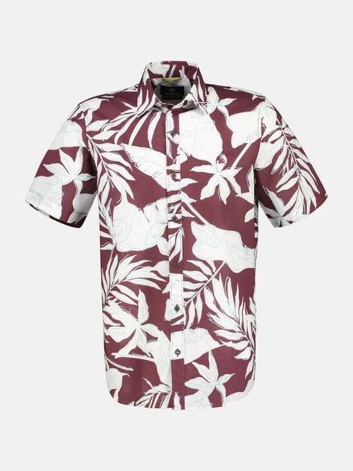 Lerros Halbarmhemd mit floralem Print Valentinstagsangebot