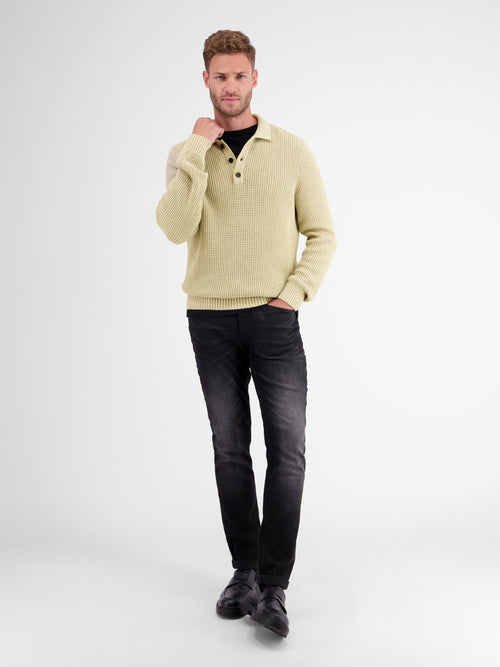 Lerros Langarm Strickpolo Neueste Mode