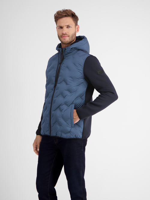 Lerros Sweatjacke mit Nylonfront Große Rabatte