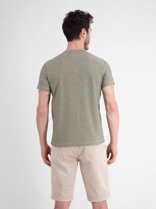 Lerros Gestreiftes Serafino-Shirt für Herren Clearance-Verkauf