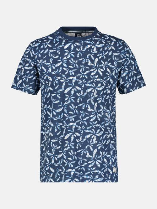 Lerros T-Shirt für Herren mit floralem Print Im Verkauf