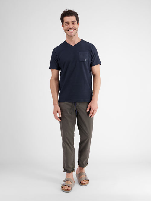 Lerros Herren T-Shirt mit V-Ausschnitt Auslauf