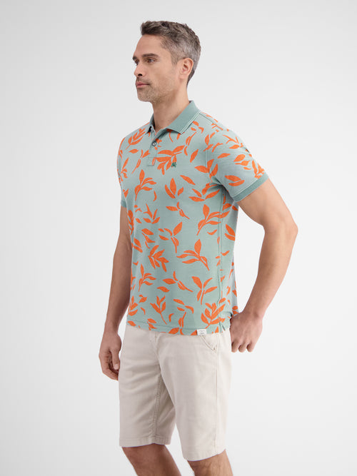 Lerros Poloshirt mit floralem Druck Hotsell