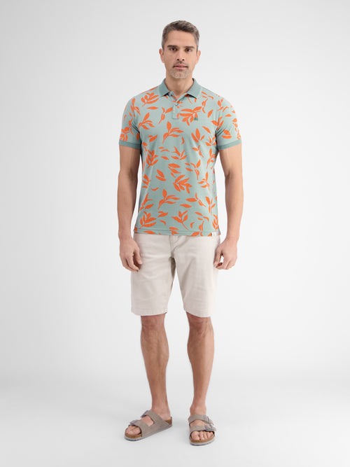 Lerros Poloshirt mit floralem Druck Hotsell