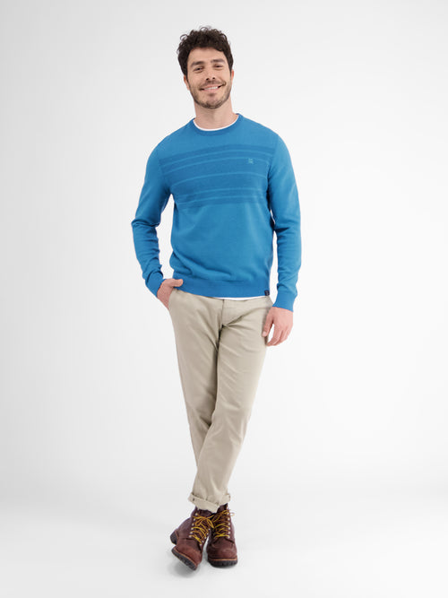 Lerros Strickpullover tonal gestreift im Angebot