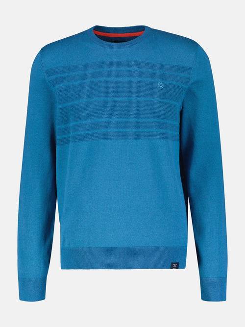 Lerros Strickpullover tonal gestreift im Angebot