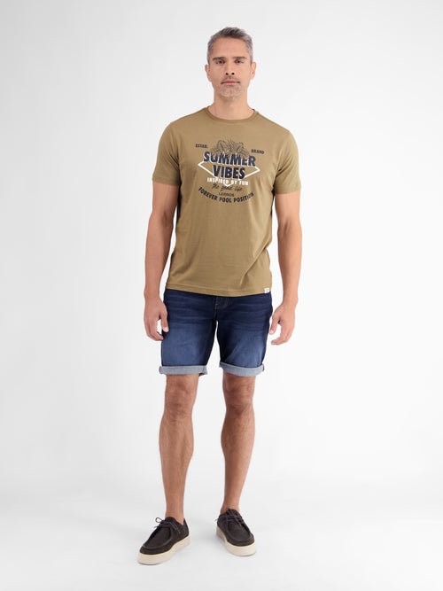 Lerros T-Shirt mit Frontprint Kostenloser Versand