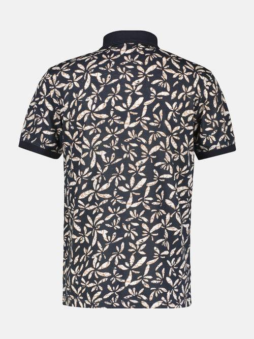 Lerros Herren Poloshirt mit floralem Druck Begrenztes Angebot