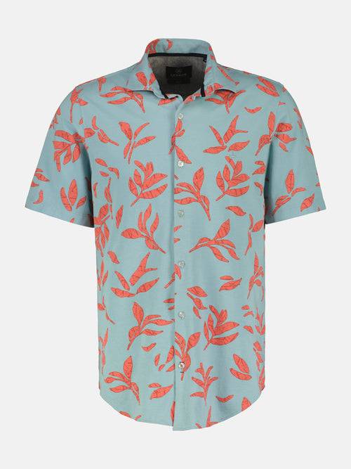 Lerros Kurzarmhemd mit floralem Print Valentinstagsangebot