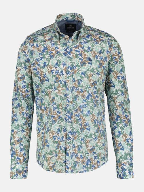 Lerros Langarmhemd mit floralem Druck Online Outlet