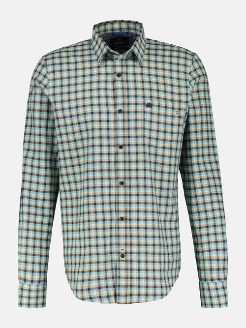 Lerros Kariertes Langarmhemd für Herren Zeitlich begrenztes Angebot