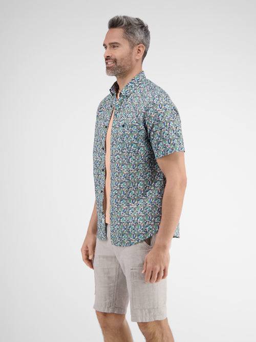 Lerros Halbarmhemd mit floralem Print Neuheiten
