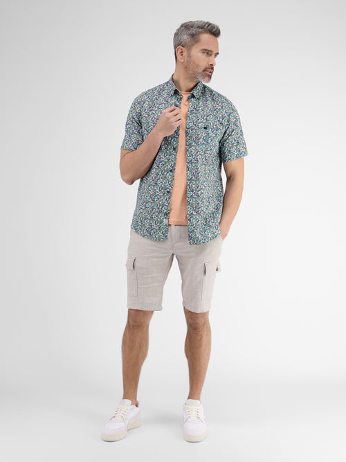 Lerros Halbarmhemd mit floralem Print Neuheiten