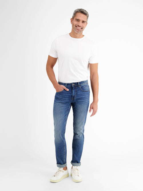 Lerros BAXTER 5-Pocket-Denim im Used-Look, RELAXED FIT, Comfort Stretch Wochenangebot