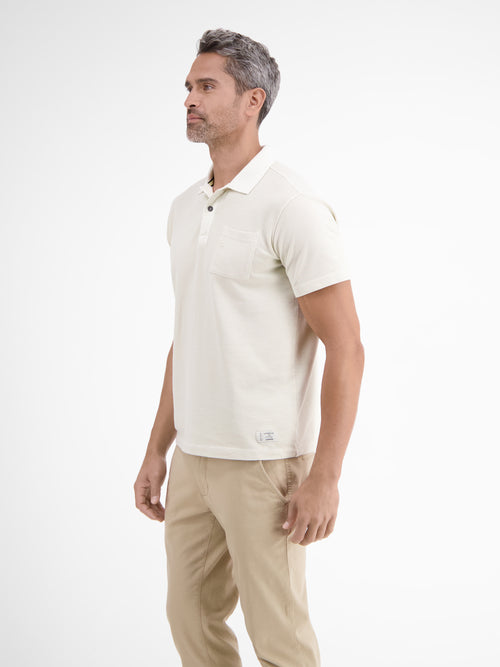 Lerros Poloshirt in Two-Tone-Piqué Im Verkauf